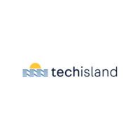 Techisland white logo